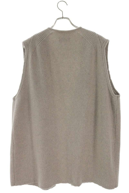 Lea Boberg Wool Knit Vest Gray Size XXL