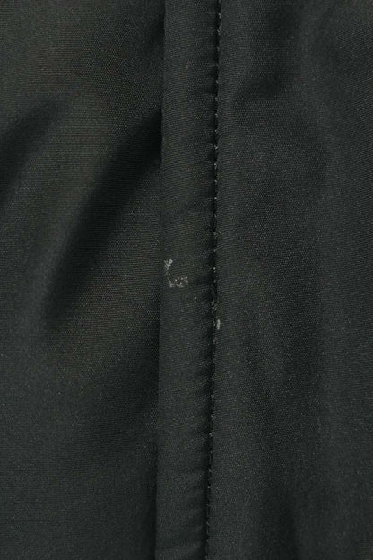 BALENCIAGA Campaign Logo Padded Hooded Vest Black Size M
