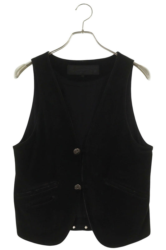 Chrome Hearts Cross Button Leather Vest Size M