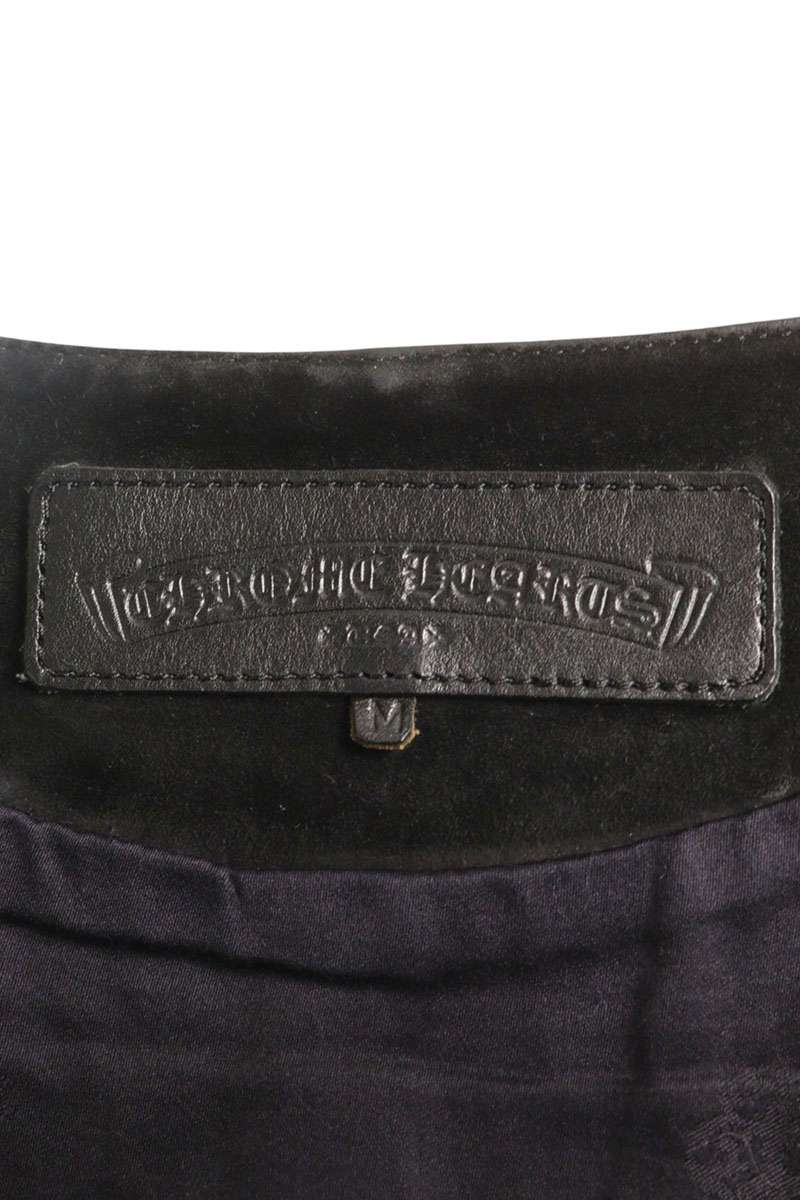 Chrome Hearts Cross Button Leather Vest Size M