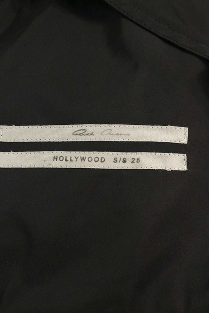 Rick Owens Cargo Vest Black Poly-Cotton Size 52