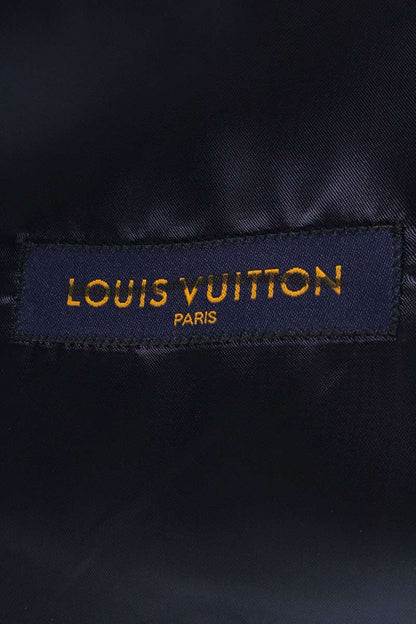 LOUISVUITTON 22SS Damier Wool Blend Vest Size 48