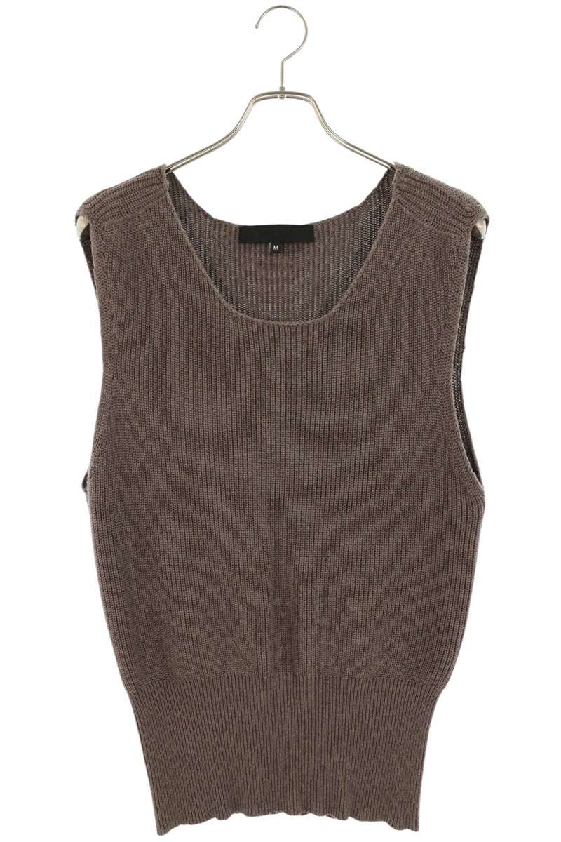 SHOOP Cashmere Blend Knit Vest Gray Size M