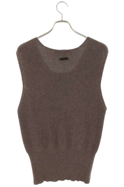 SHOOP Cashmere Blend Knit Vest Gray Size M