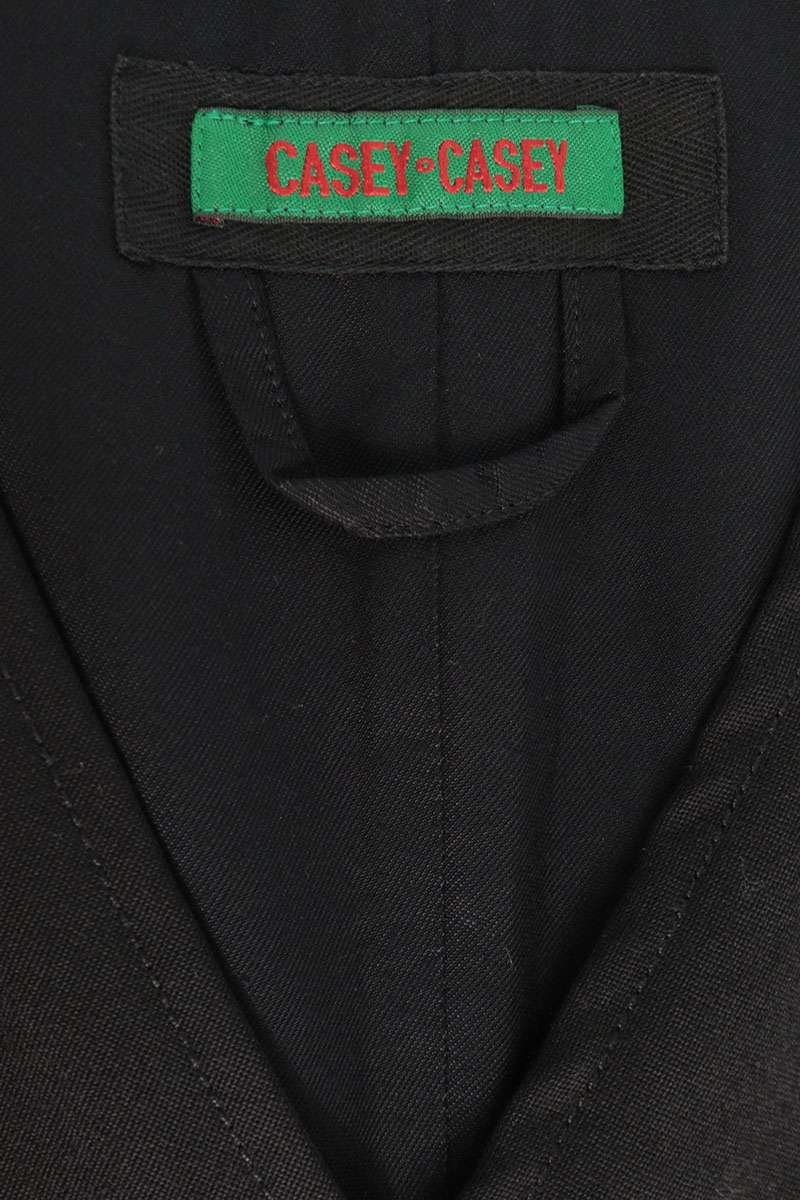 CASEY CASEY Wool Vest Black Size M