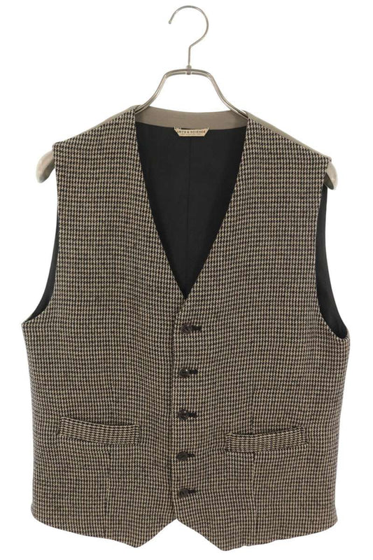 ARTS & SCIENCE Houndstooth Wool Blend Vest Size 3