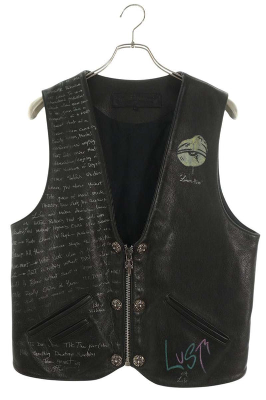 Chrome Hearts MATTY BOY Cross Ball Button Vest Multi Size L