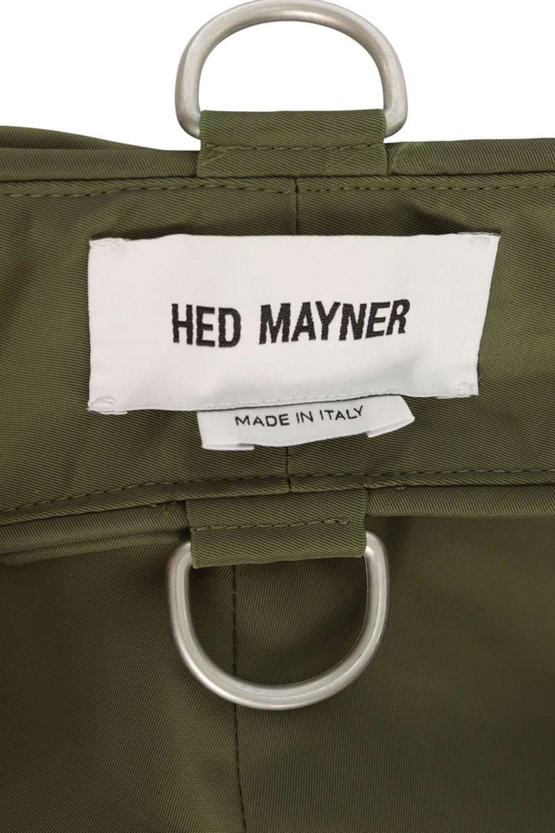 HED MAYNER Khaki Nylon Multi-Pocket Cargo Vest Size M
