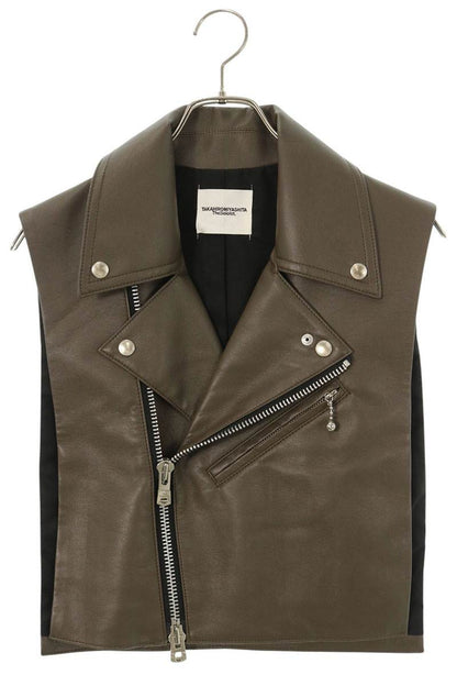 TAKAHIROMIYASHITA TheSoloIst 17SS Double Vest Brown Size 46