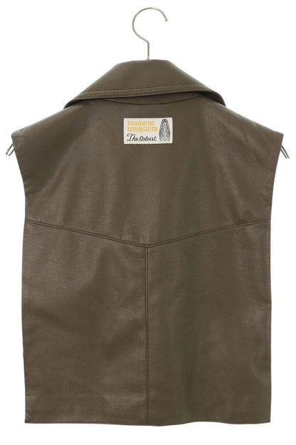 TAKAHIROMIYASHITA TheSoloIst 17SS Double Vest Brown Size 46