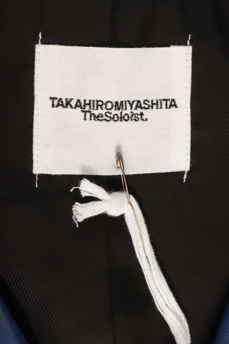 TAKAHIROMIYASHITA TheSoloIst 17SS Double Vest Blue Size 46