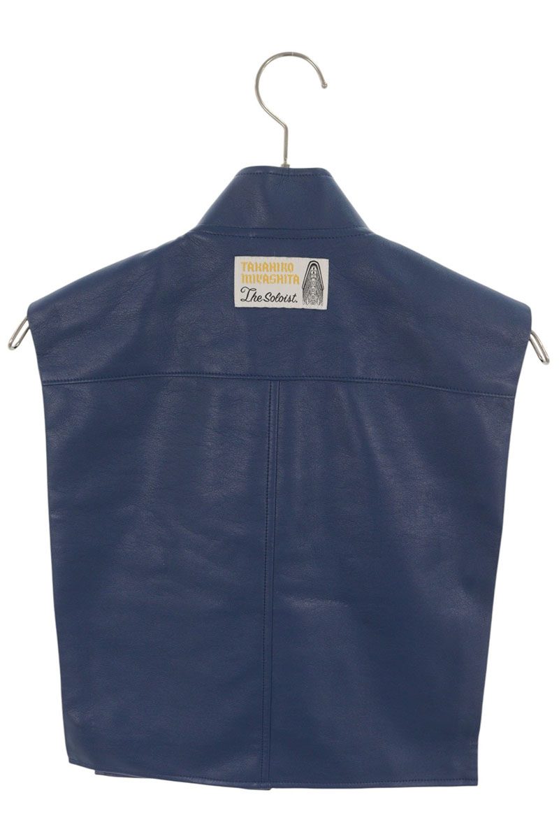 TAKAHIROMIYASHITA TheSoloIst 18SS Single Vest Blue Size 46