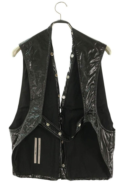 Rick Owens MCT Coated Cargo Vest Black Size 50