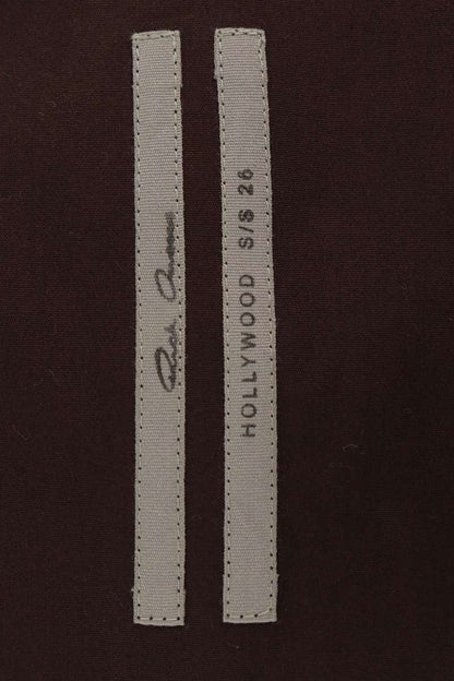 Rick Owens Coated Cargo Vest Brown Size 50
