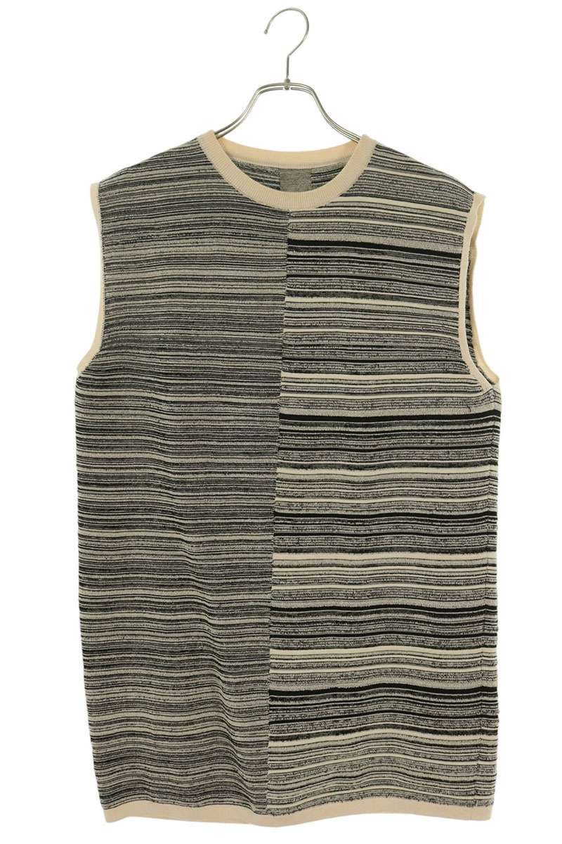 Rick Owens Knit Vest Beige Black Size UNI
