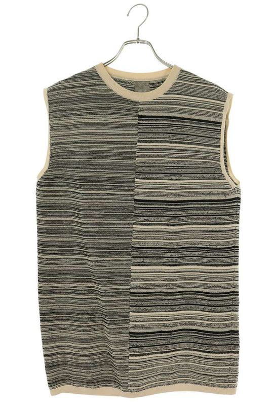 Rick Owens Knit Vest Beige Black Size UNI