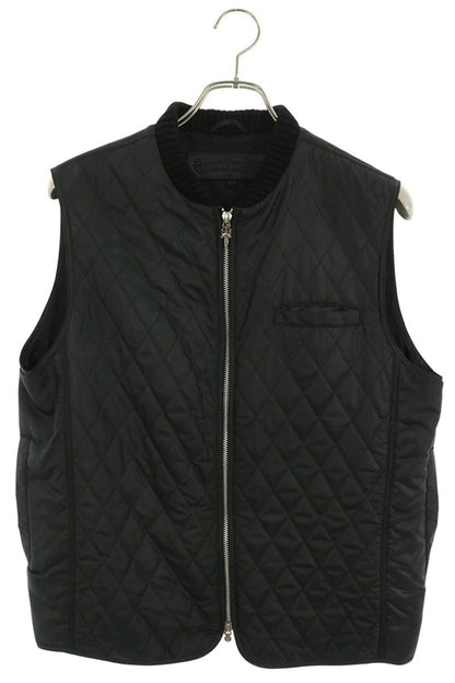 Chrome Hearts Papa Vest Cemetery Cross Quilted Vest Size M