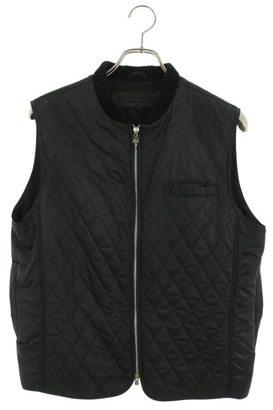 Chrome Hearts Papa Vest Cemetery Cross Quilted Vest Size M