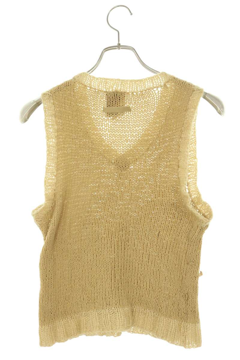 Jean Paul Gaultier Classique Knit Vest Beige Size 48