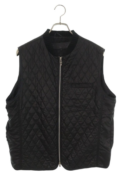 Chrome Hearts Papa Cross Patch Nylon Vest Black Size L