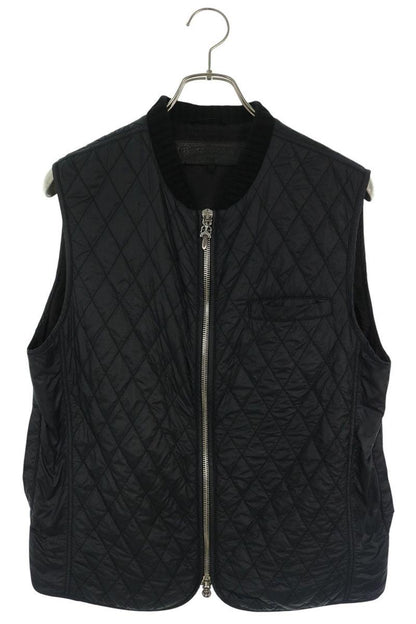 Chrome Hearts Papa Cemetery Cross Quilted Vest Size M