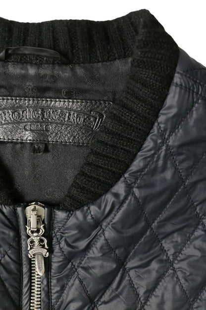 Chrome Hearts Papa Cemetery Cross Quilted Vest Size M