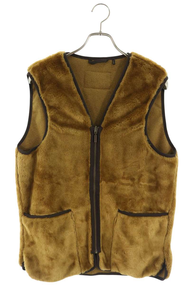 Barbour Zip-Up Liner Vest Brown Size 40