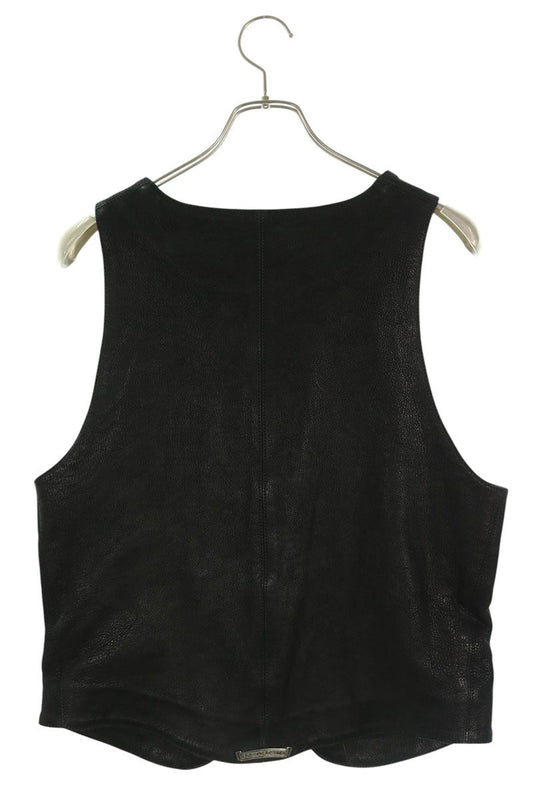 Chrome Hearts Classic 2B Floral Ball Leather Vest Size M