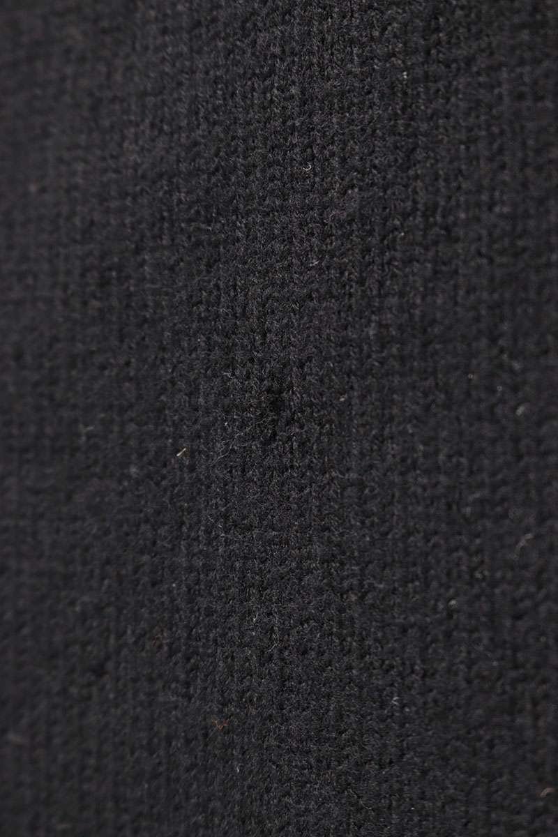 stein ST.107 Oversized Wool Knit Vest Black Size M