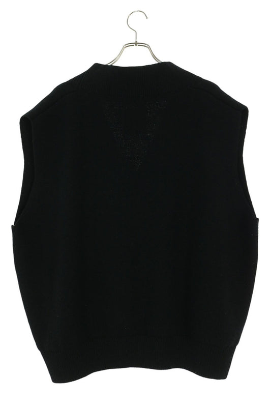 UNUSED Side Zip Knit Vest Black Size 1