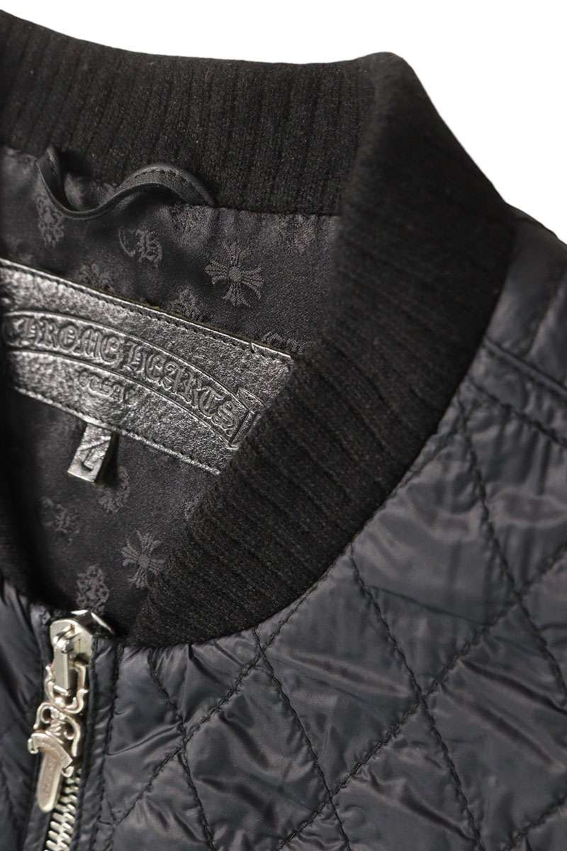 Chrome Hearts Papa Loaded Cross Patch Nylon Vest Size L
