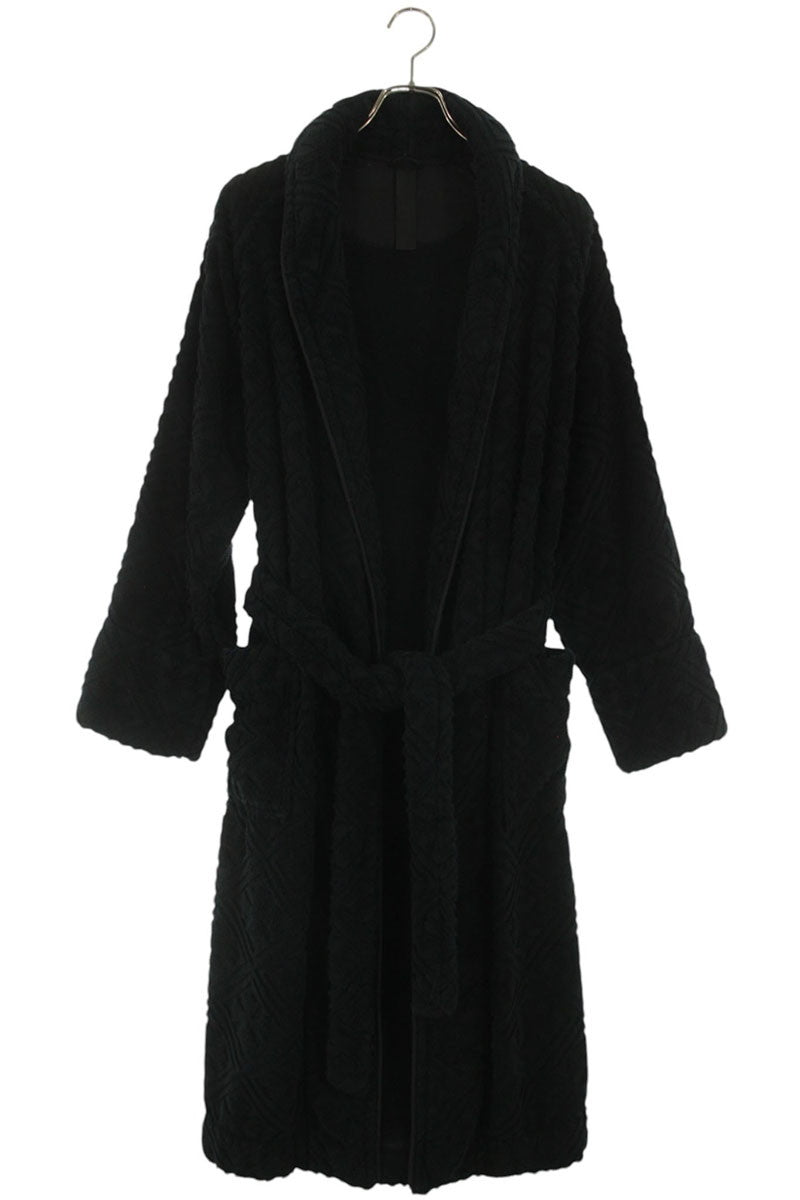 Chrome Hearts Black PLUS ROBE All-Over Bathrobe Size S