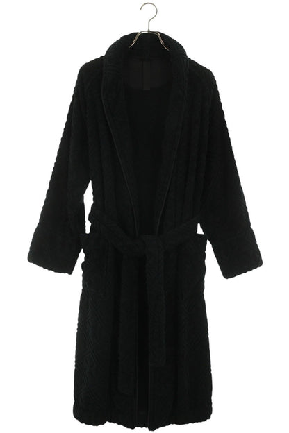 Chrome Hearts Black PLUS ROBE All-Over Bathrobe Size S