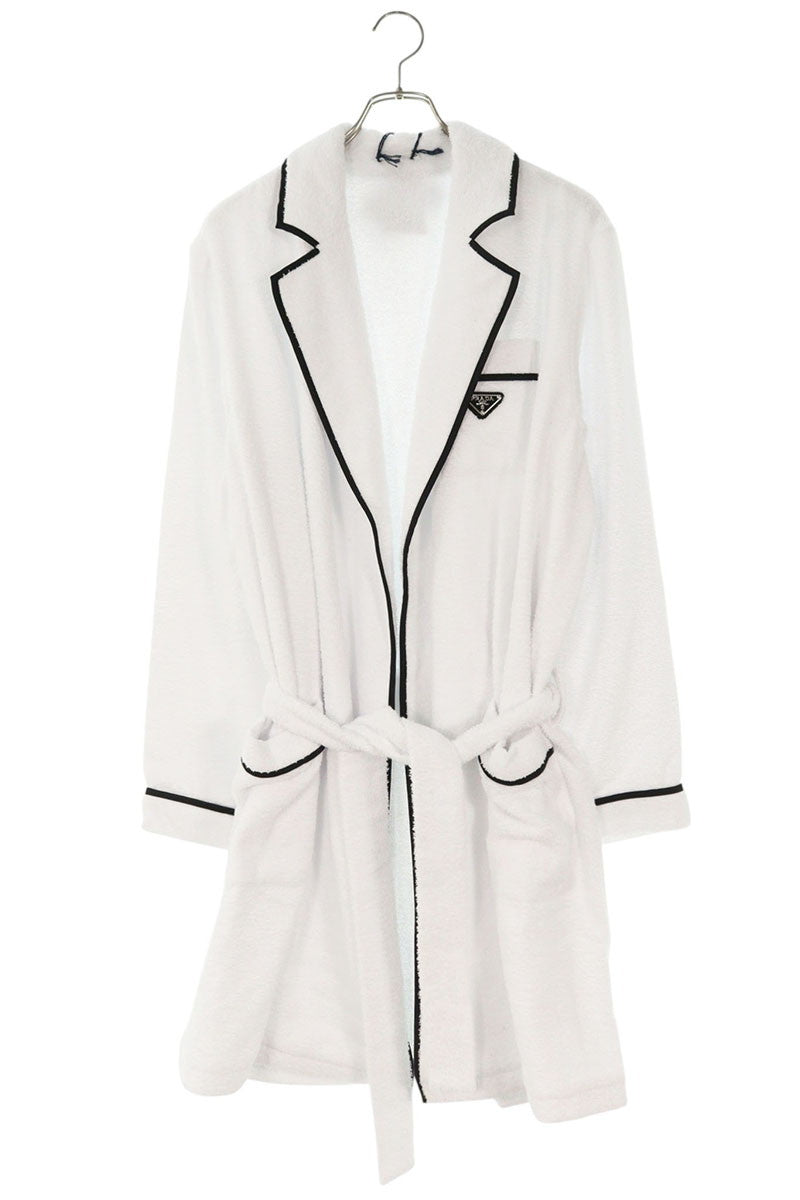 Prada Terry Cloth Robe Triangle Logo Size M