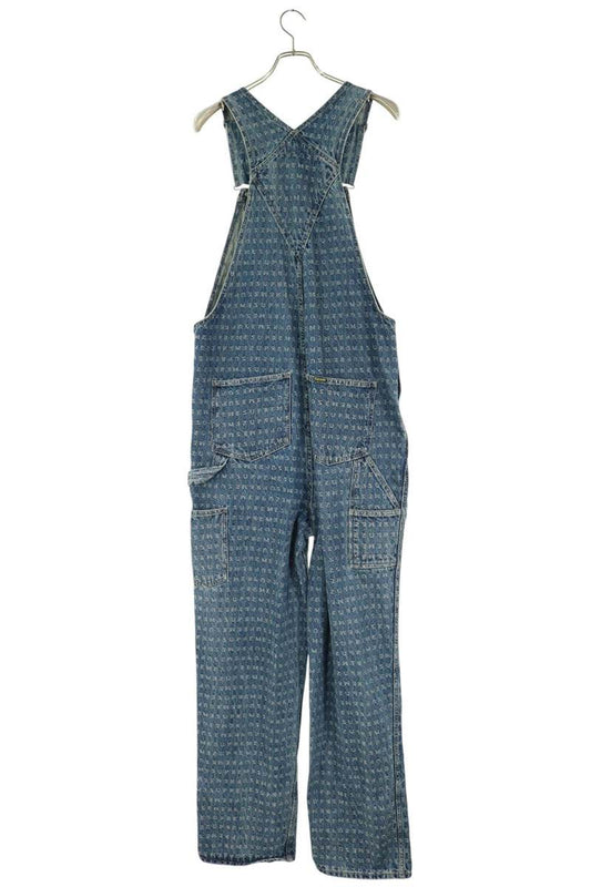SUPREME 20SS All-over Logo Denim Overalls Multi Size S