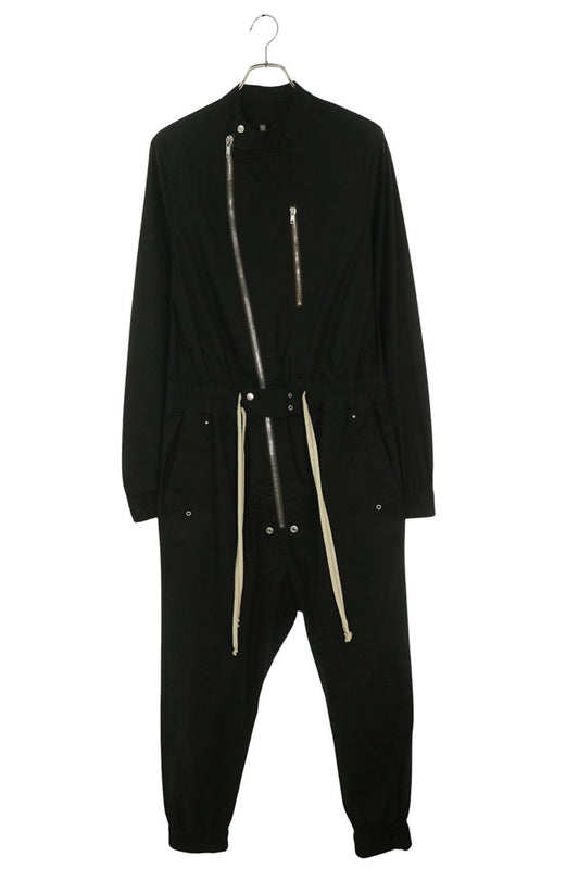 Rick Owens 21SS GARY FLIGHTSUIT Jumpsuit Black Size 50