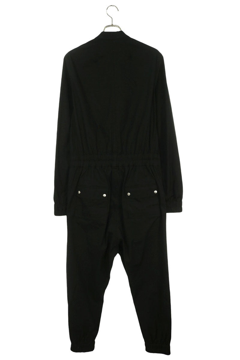Rick Owens 21SS GARY FLIGHTSUIT Jumpsuit Black Size 50