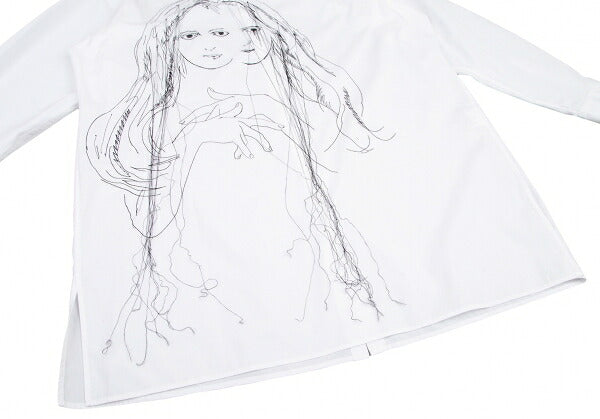 Yohji Yamamoto PH 20SS Double Face Shirt White Size 3