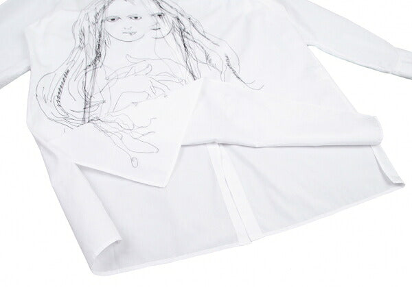 Yohji Yamamoto PH 20SS Double Face Shirt White Size 3