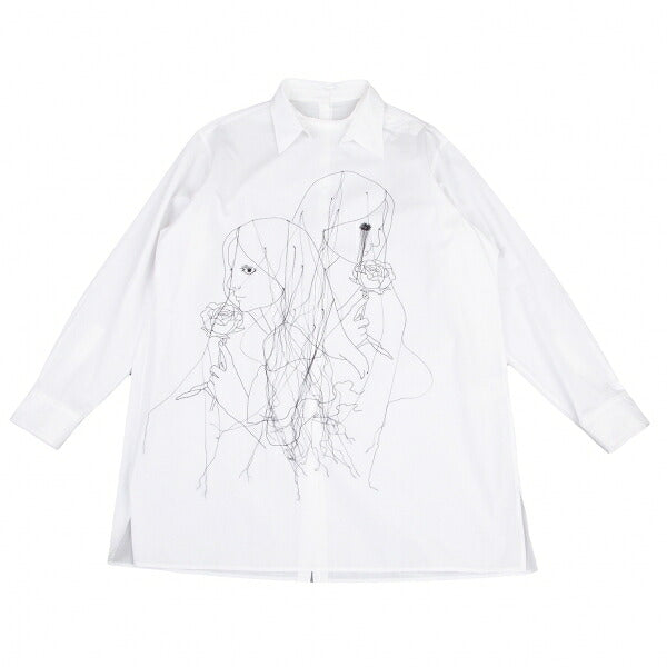 Yohji Yamamoto POUR HOMME 20SS Suzume Shirt White Size 3