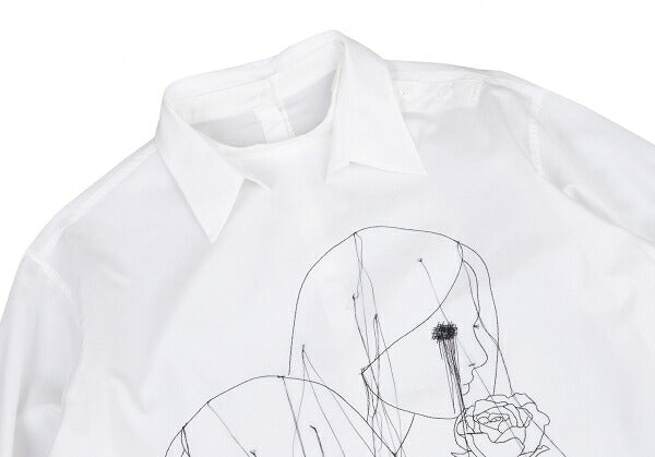 Yohji Yamamoto POUR HOMME 20SS Suzume Shirt White Size 3