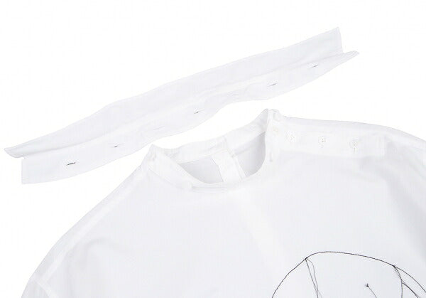 Yohji Yamamoto POUR HOMME 20SS Suzume Shirt White Size 3