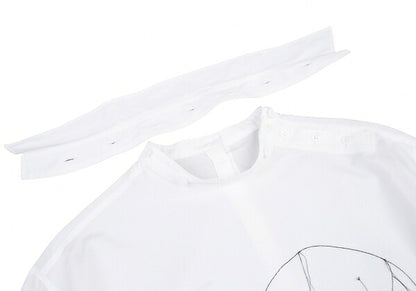 Yohji Yamamoto POUR HOMME 20SS Suzume Shirt White Size 3