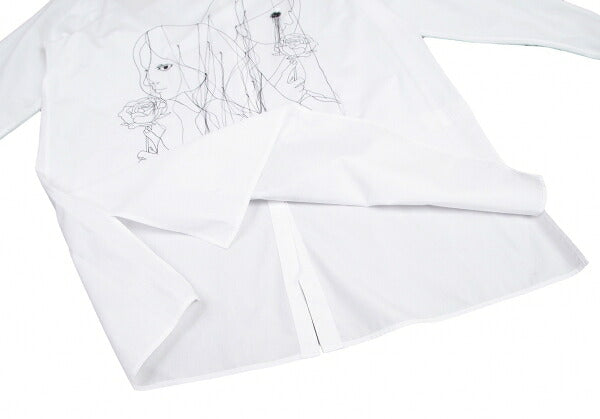 Yohji Yamamoto POUR HOMME 20SS Suzume Shirt White Size 3