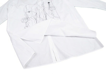 Yohji Yamamoto POUR HOMME 20SS Suzume Shirt White Size 3