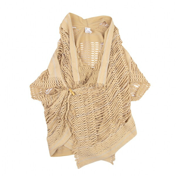ISSEY MIYAKE A.POC INSIDE Toggle Button Jacket Beige Size 2