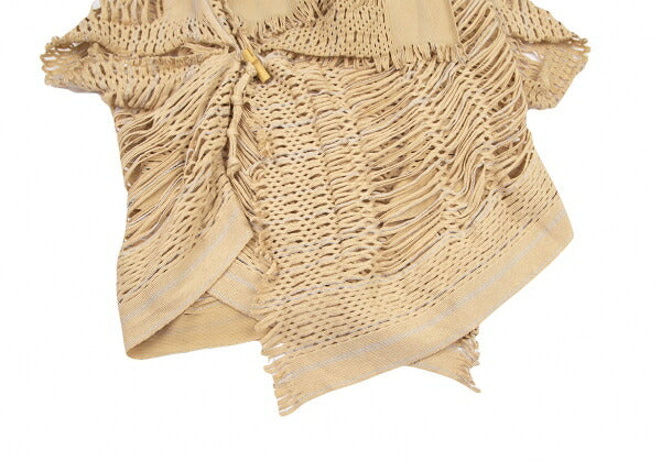 ISSEY MIYAKE A.POC INSIDE Toggle Button Jacket Beige Size 2