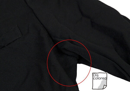BLACK COMME des GARCONS Wrinkle Dye Jacket Black Size M