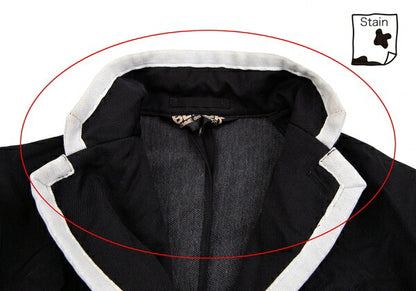BLACK COMME des GARCONS Wrinkle Dye Jacket Black Size M