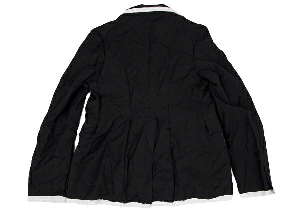 BLACK COMME des GARCONS Wrinkle Dye Jacket Black Size M